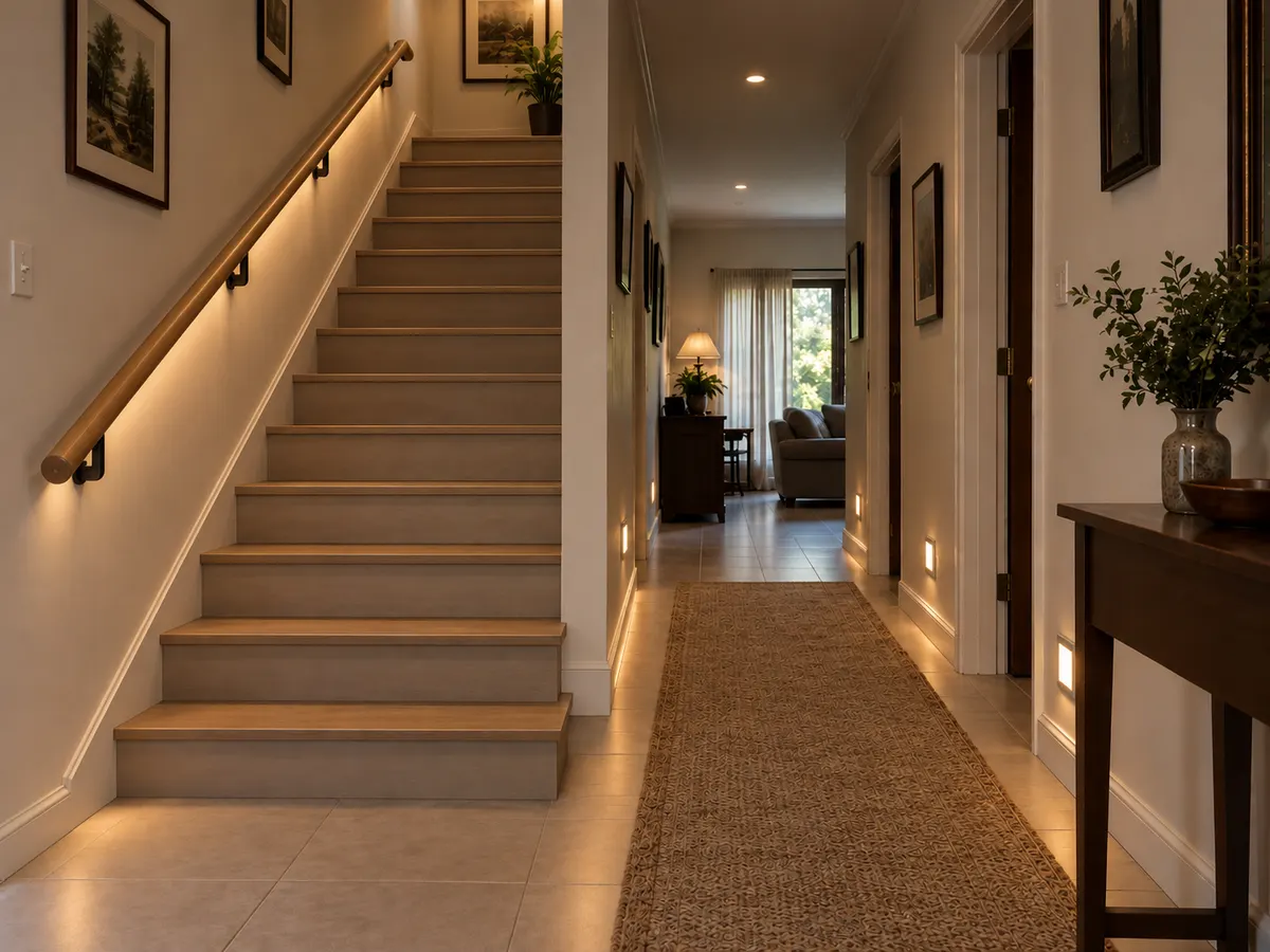 Vivienda Gerontonest con accesibilidad e iluminación integrada